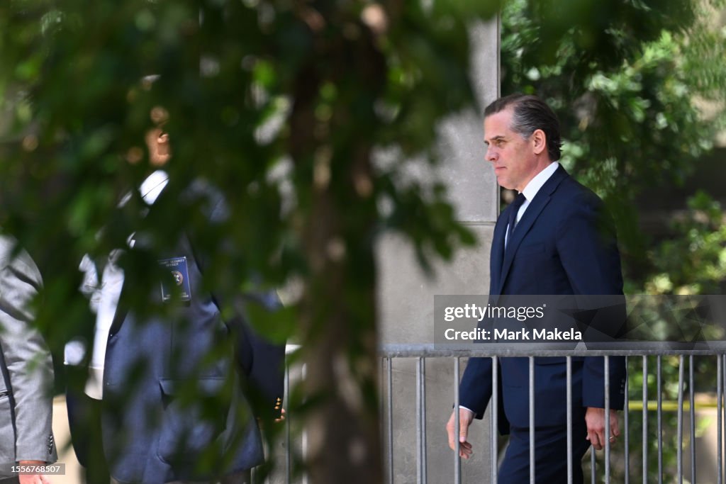 Hunter Biden Goes To Court To Plead Guilty To Tax Violations