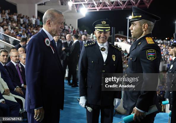 Tayyip Turkish President Recep Tayyip Erdogan attends a ceremony held for ...