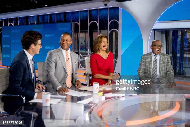 Jacob Soboroff, Craig Melvin, Hoda Kotb and Al Roker on Wednesday, July 26, 2023 --