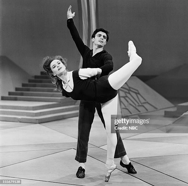 Gala Performance" Episode 412 -- Pictured: Dancers Edward Villella, Violette Verdy --