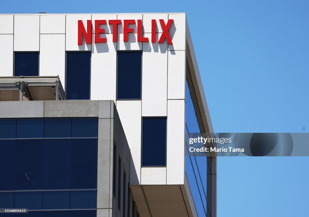 Members Of SAG-AFTRA And WGA Go On Strike At Netflix, Sunset Gower And Paramount Studios
