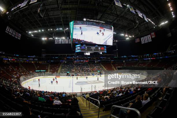 General view during 3ICE Week 4 at the Prudential Center on July 19, 2023 in Newark, New Jersey.