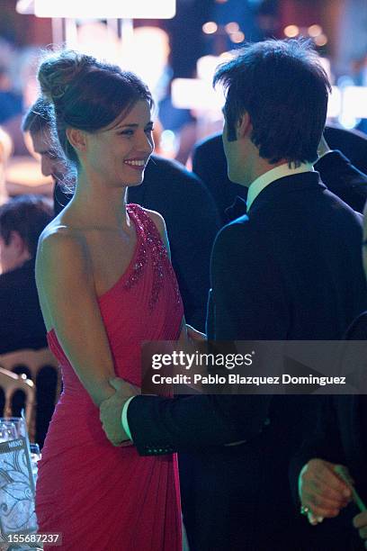 Actress Natasha Yarovenko attends Telva Fashion Awards at Palace Hotel on November 6, 2012 in Madrid, Spain.