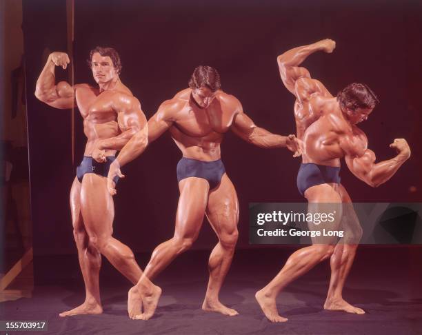 Multiple exposure portrait of Arnold Schwarzenegger posing during... News Photo - Getty Images Multiple exposure portrait of Arnold Schwarzenegger posing during... News Photo - Getty Images