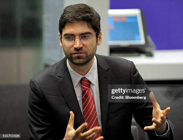 Carlos Ragazzo, general superintendent of Brazil's anti-trust regulator Conselho Administrativo de Defesa Economica, known as Cade , speaks during an...