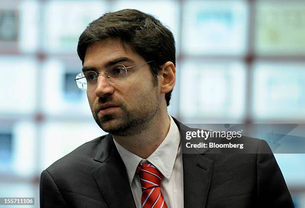 Carlos Ragazzo, general superintendent of Brazil's anti-trust regulator Conselho Administrativo de Defesa Economica, known as Cade , speaks during an...