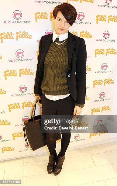 Ben Grimes attends the Folli Follie and Kids Company Collection launch hosted by Erin O'Connor at the Folli Follie New Bond Street boutique on...