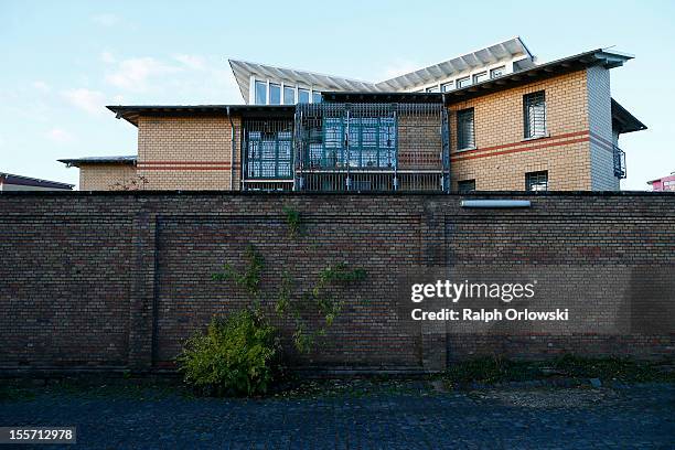 The women's prison JVA Frankfurt Preungesheim, where accused Russian spy with alias Heidrun Anschlag is being held, is pictured on November 6, 2012...