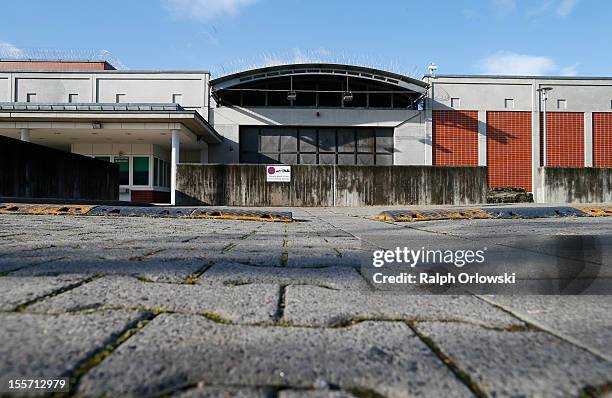 The JVA Weiterstadt prison, where accused Russian spy with alias Andreas Anschlag is being held, is pictured on November 6, 2012 in Weiterstadt near...