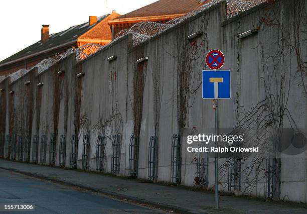 The women's prison JVA Frankfurt Preungesheim, where accused Russian spy with alias Heidrun Anschlag is being held, is pictured on November 6, 2012...