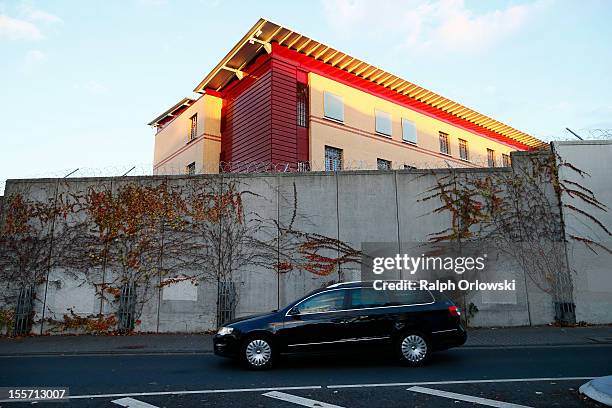 The women's prison JVA Frankfurt Preungesheim, where accused Russian spy with alias Heidrun Anschlag is being held, is pictured on November 6, 2012...