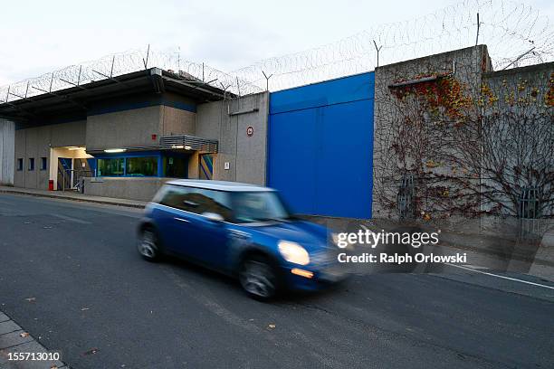 The women's prison JVA Frankfurt Preungesheim, where accused Russian spy with alias Heidrun Anschlag is being held, is pictured on November 6, 2012...