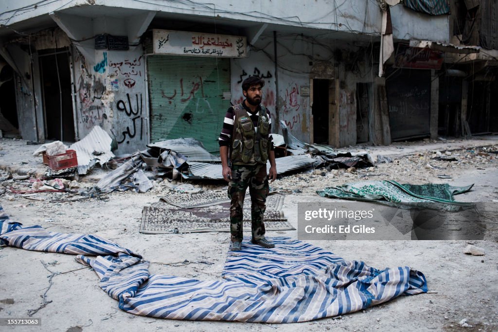 On the Front Line With The Free Syrian Army in Aleppo