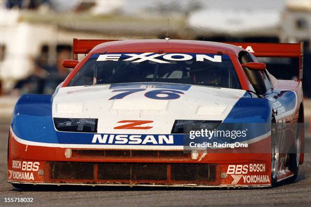 February 5, 1994: The winning car at Daytona International Speedway for the Rolex 24 at Daytona was this Nissan 300ZX owned by Clayton Cunningham....