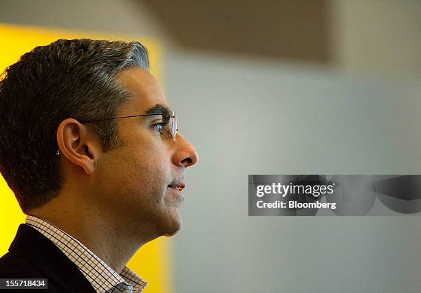 David Marcus, president of PayPal Inc., speaks during the Open Mobile Summit & Appcelerate conference in San Francisco, California, U.S., on...