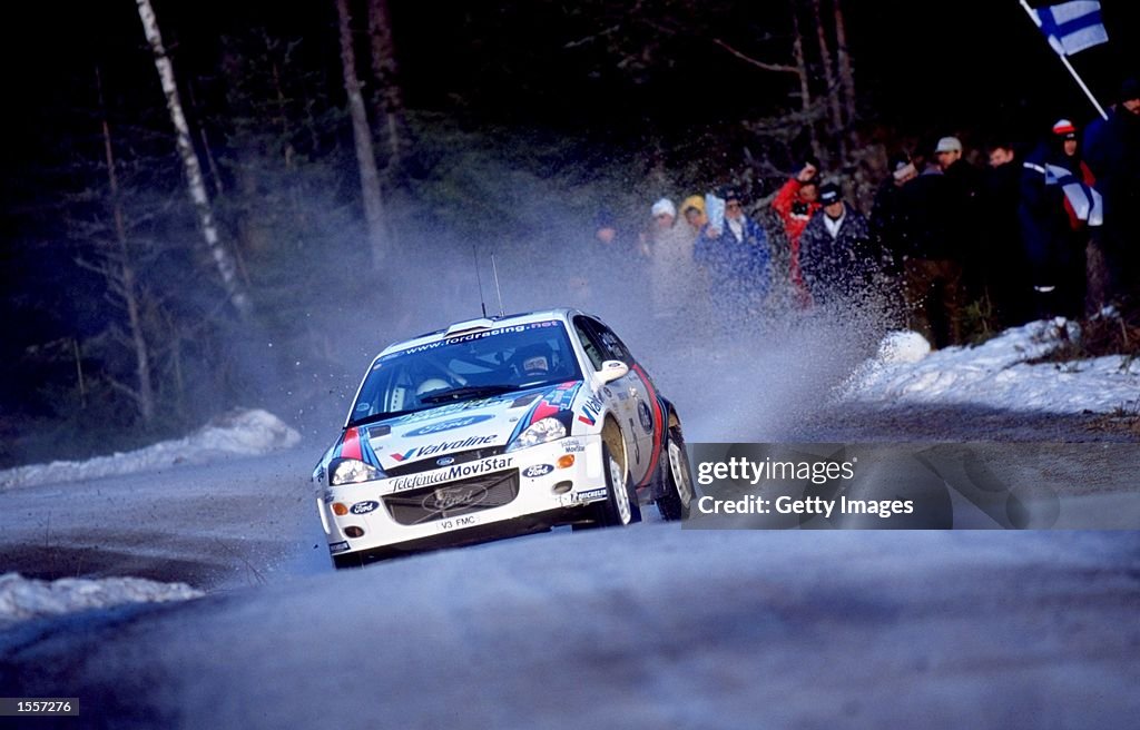 Colin McRae of Scotland in the Ford Focus Team