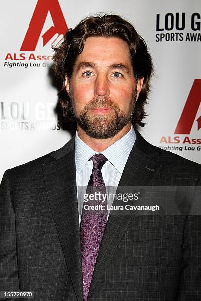 Dickey attends the Greater New York Chapter's 18th Annual Lou Gehrig Sports Awards Benefit at the Marriott Marquis Hotel on November 7, 2012 in New...