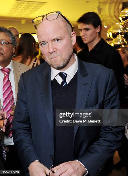 Toby Young attends the London Evening Standard's 1000 Most Influential Londoners at Burberry Regent Street on November 7, 2012 in London, England.