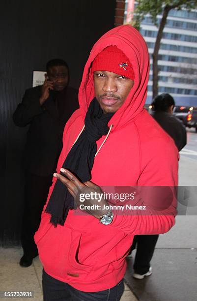 Ne-Yo visits BET's "106 & Park" at BET Studios on November 7, 2012 in New York City.