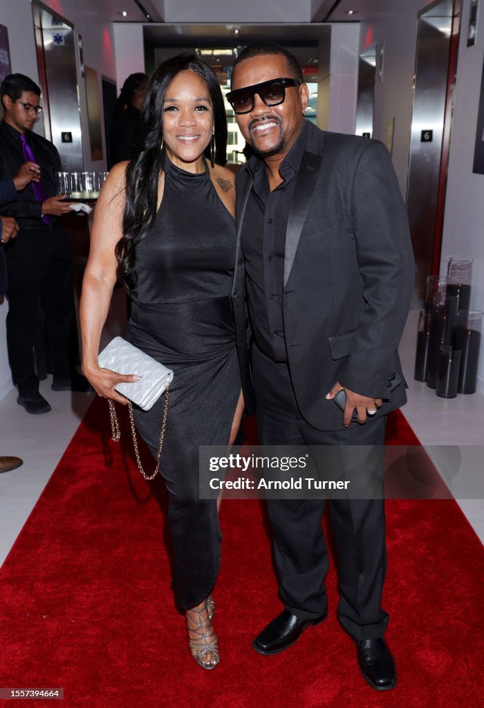 Billy R Moss Nicole Moss and Billy Moss attend Zeus Network New Headquarters Grand ...