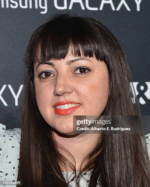 Sophia Rossi attends The Hollywood Reporter Toasts The Next Gen Class Of 2012 on November 7, 2012 in Los Angeles, California.