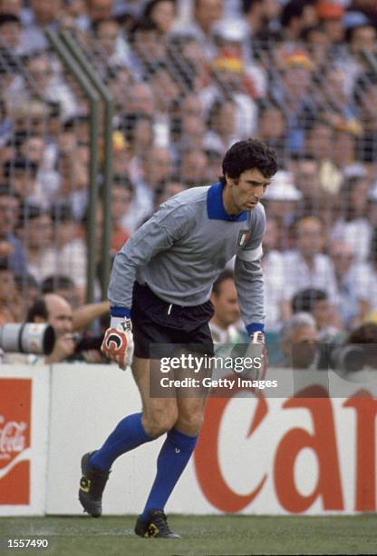 Dino Zoff of Italy during the World Cup in Spain. \ Mandatory Credit: AllsportUK /Allsport