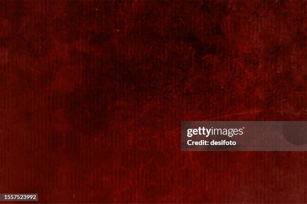 bright vibrant fierce dark red or maroon gradient colored wispy abstract horizontal vector textured effect backgrounds - vector textured effect grunge stock illustrations