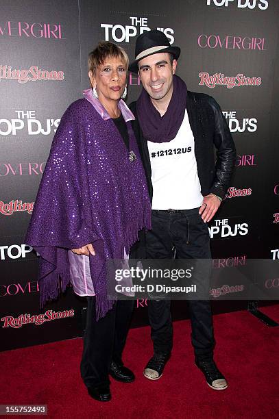 Lucia Kaiser and Rumi attend the Rolling Stone & Cover Girl Top DJ's event at TAO on November 7, 2012 in New York City.