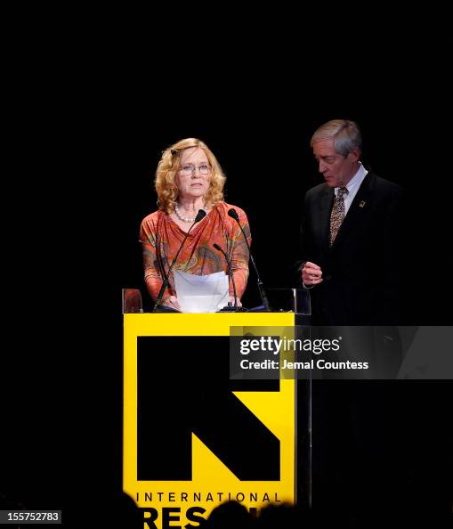 George G Rupp George Rupp poses onstage at the annual Freedom Award Benefit hosted ...