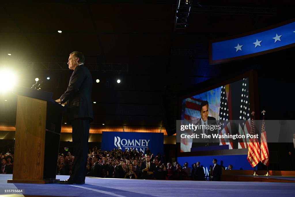 Mitt Romney Election-Night Rally