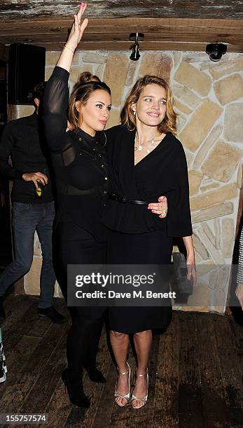 Camilla Al Fayed and Natalia Vodianova attend as Elizabeth Saltzman hosts a private dinner celebrating the launch of Piers Adam's new restaurant...