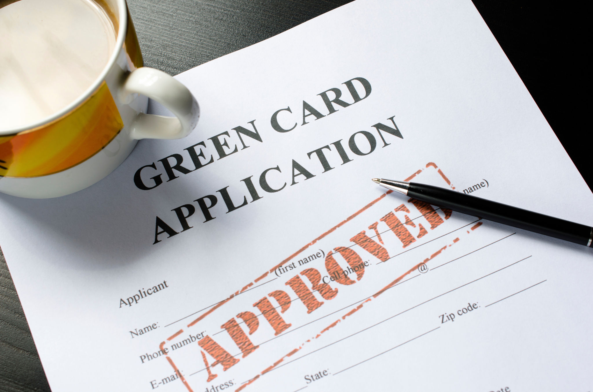 approved application card