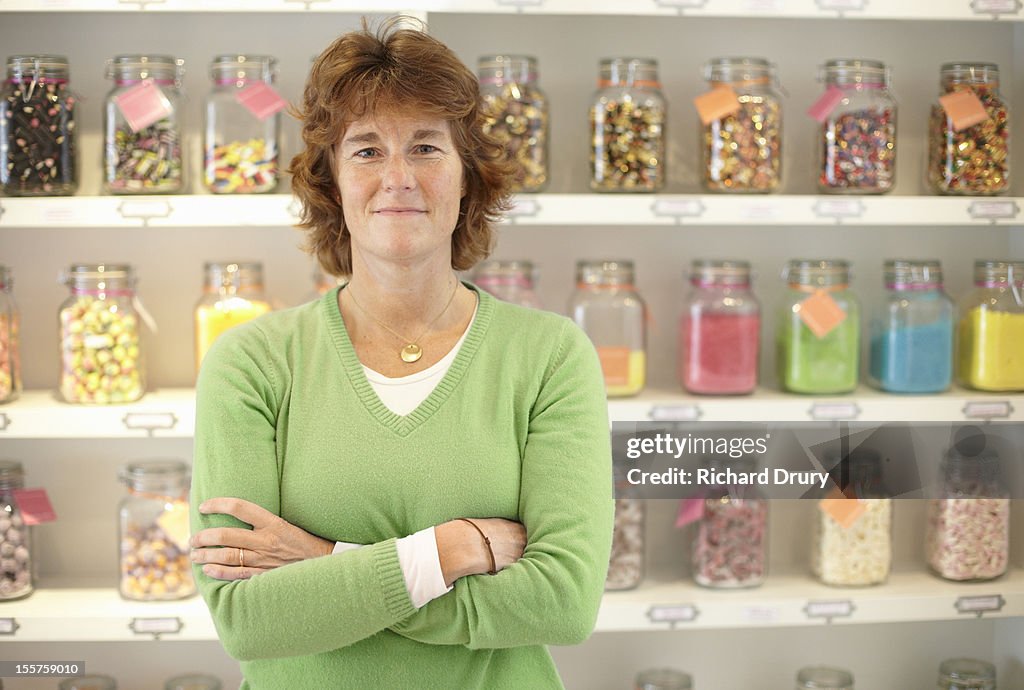 Sweet Shop Owner HighRes Stock Photo Getty Images