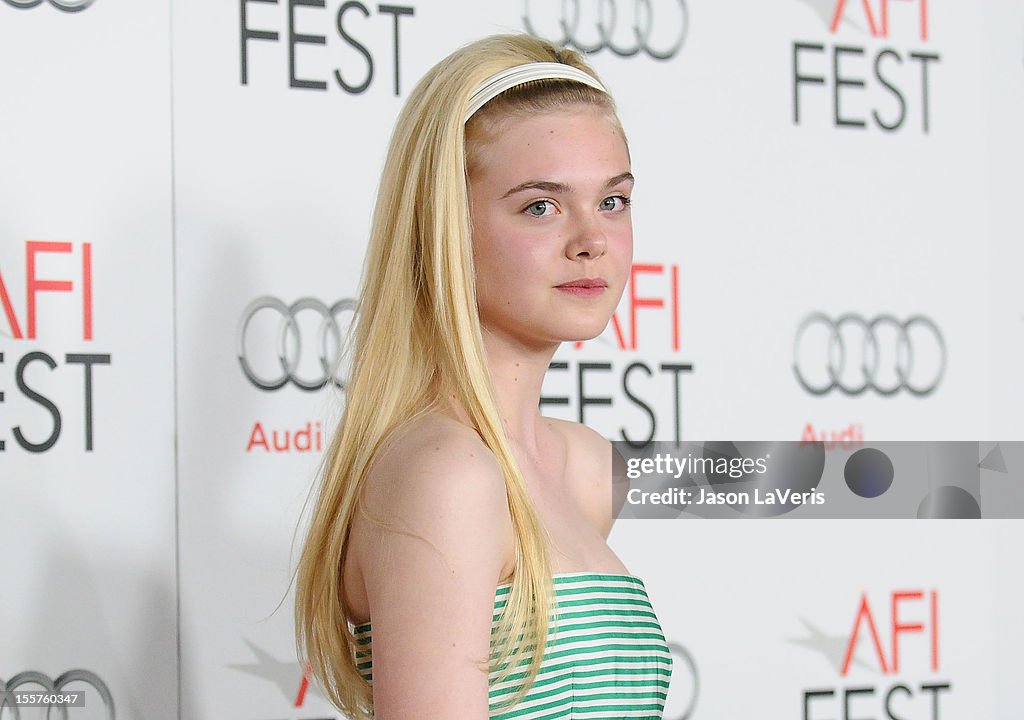 2012 AFI FEST - "Ginger & Rosa" Special Screening