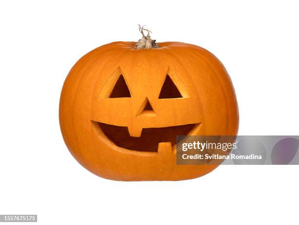 halloween pumpkin - carving food stock pictures, royalty-free photos & images
