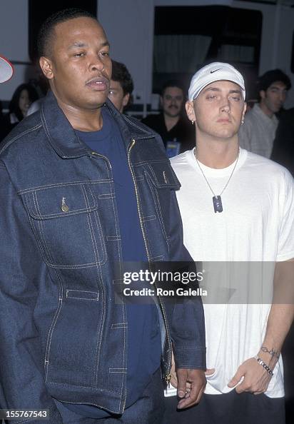 Dr Za Rapper Rapper Dr. Dre and rapper Eminem attend the 27th Annual American ...