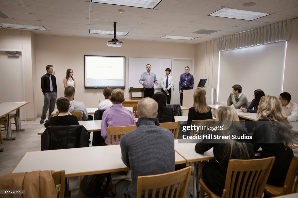 Business people in meeting