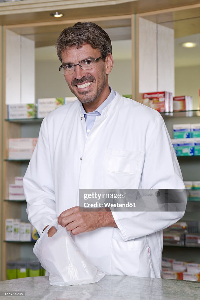 Germany, Brandenburg, Mature man smiling, portrait