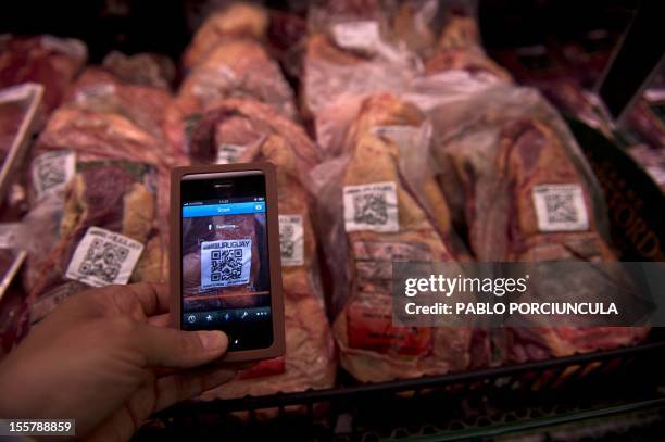 Beef Enter Code Qr Code Food Photos and Premium High Res Pictures - Getty Images