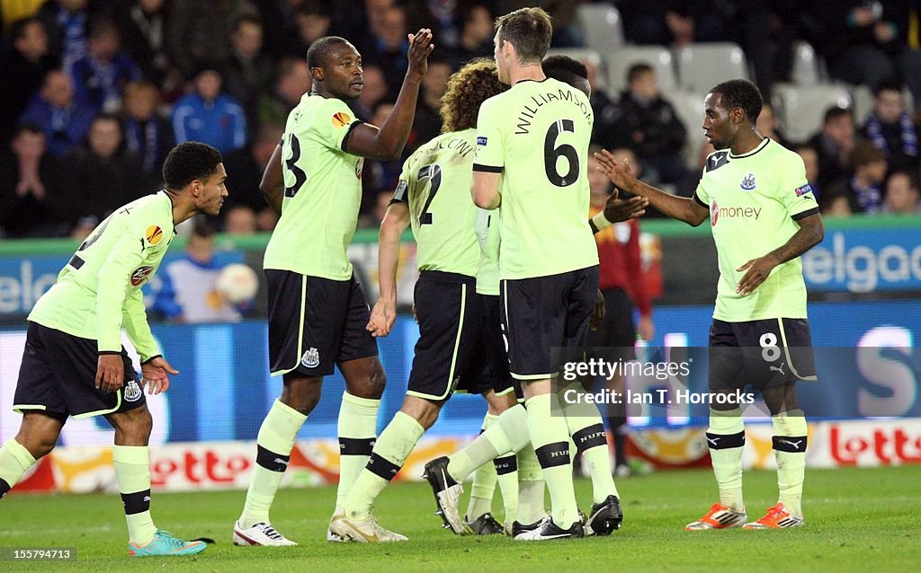 Club Brugge KV v Newcastle United FC - UEFA Europa League