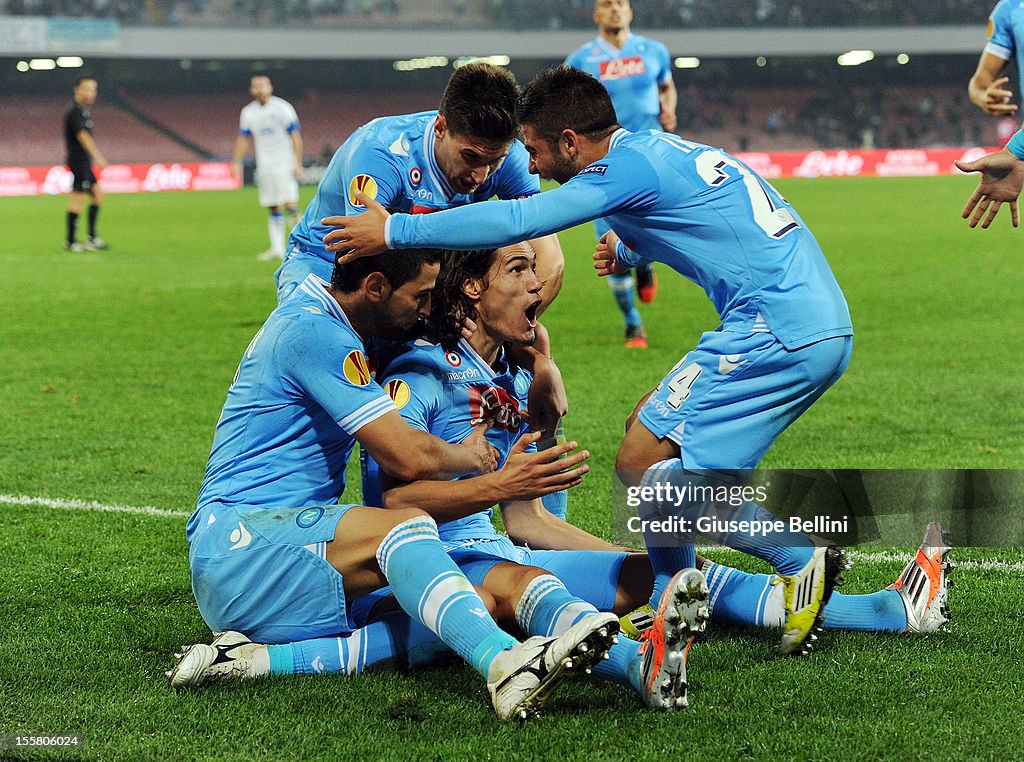 SSC Napoli v FC Dnipro Dnipropetrovsk - UEFA Europa League