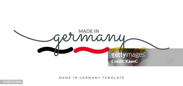 stockillustraties, clipart, cartoons en iconen met made in the germany, product emblem stock illustration - german style icons