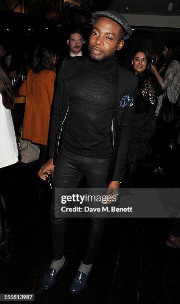 Jason Boateng attends the Kardashian Kollection launch for Dorothy Perkins at Aqua on November 8, 2012 in London, England.