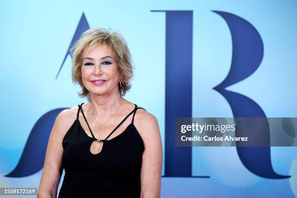 Journalist Ana Rosa Quintana dismisses her morning show 'El Programa de Ana Rosa' after 19 broadcast seasons on July 20, 2023 in Madrid, Spain.