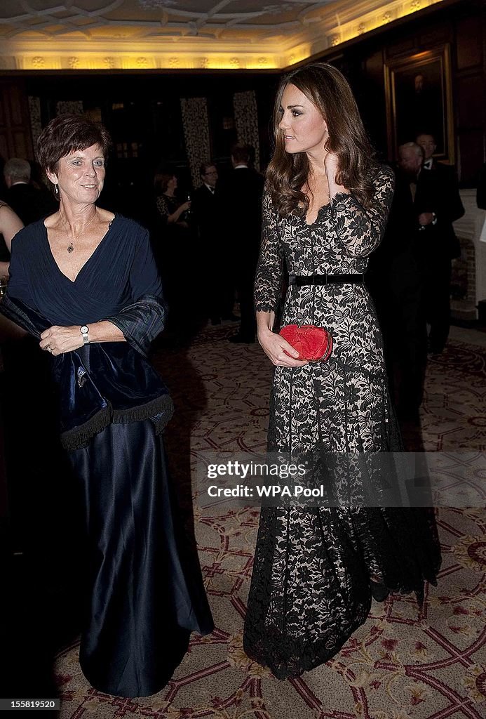 The Duke And Duchess Of Cambridge Attend A Dinner At Temple Inn