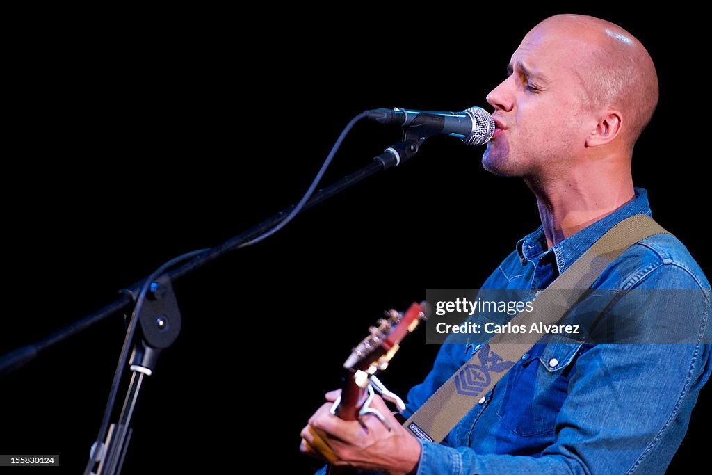 Milow Belgian singer Milow performs on stage at the Lara Theater on... News ...