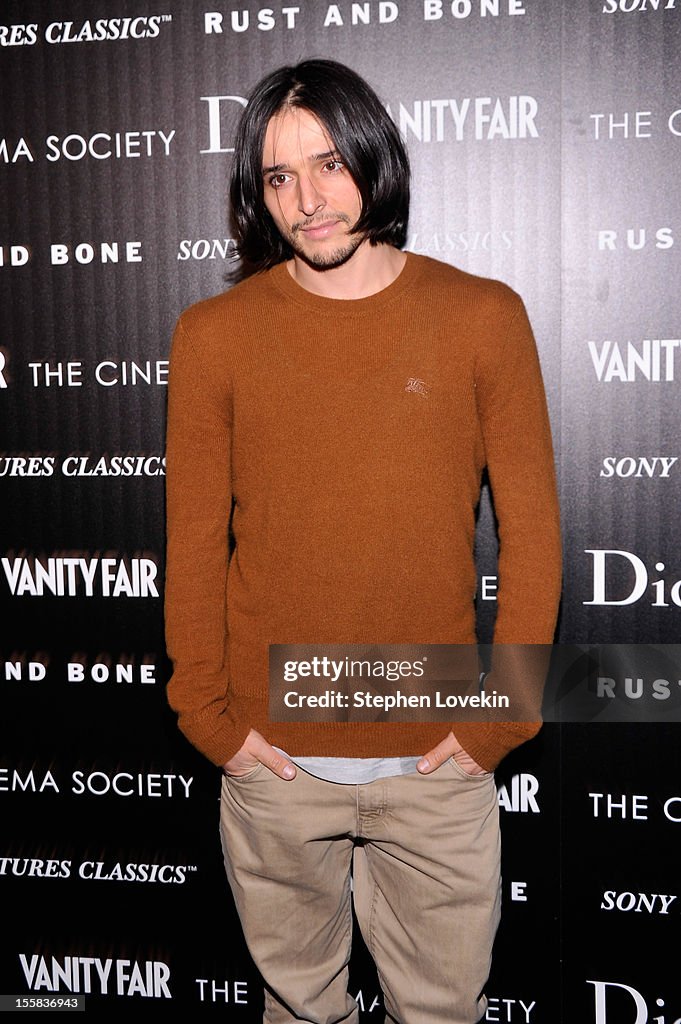 The Cinema Society With Dior & Vanity Fair Host A Screening Of "Rust And Bone" - Arrivals