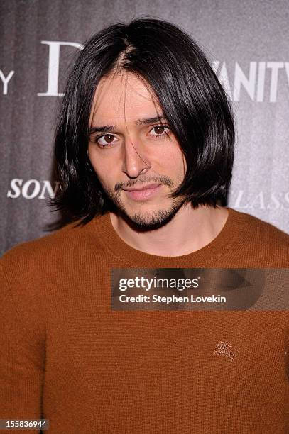 Designer Olivier Theyskens attends The Cinema Society with Dior & Vanity Fair screening of "Rust and Bone" at Landmark's Sunshine Cinema on November...