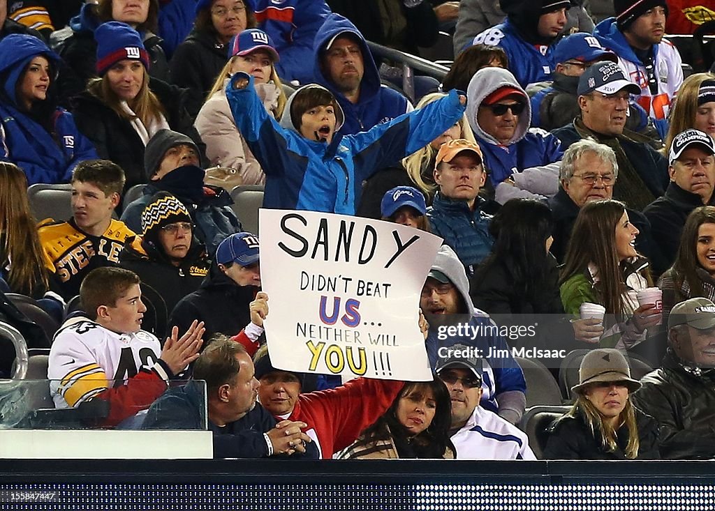 Pittsburgh Steelers v New York Giants 