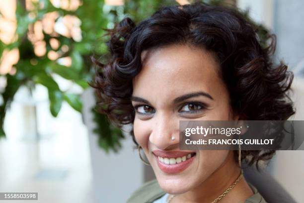 Musician, composer and singer Anoushka Shankar, Norah Jones's sister and Ravi Shankar's daughter, poses 27 September 2007 in Paris. Anoushka Shankar...